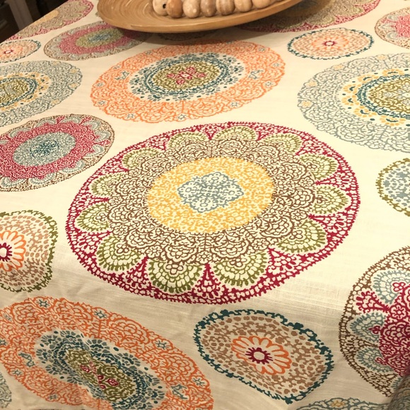 COPY - Better Homes & Gardens rectangular Mandala Floral Kitchen Tablecloth - Picture 6 of 6